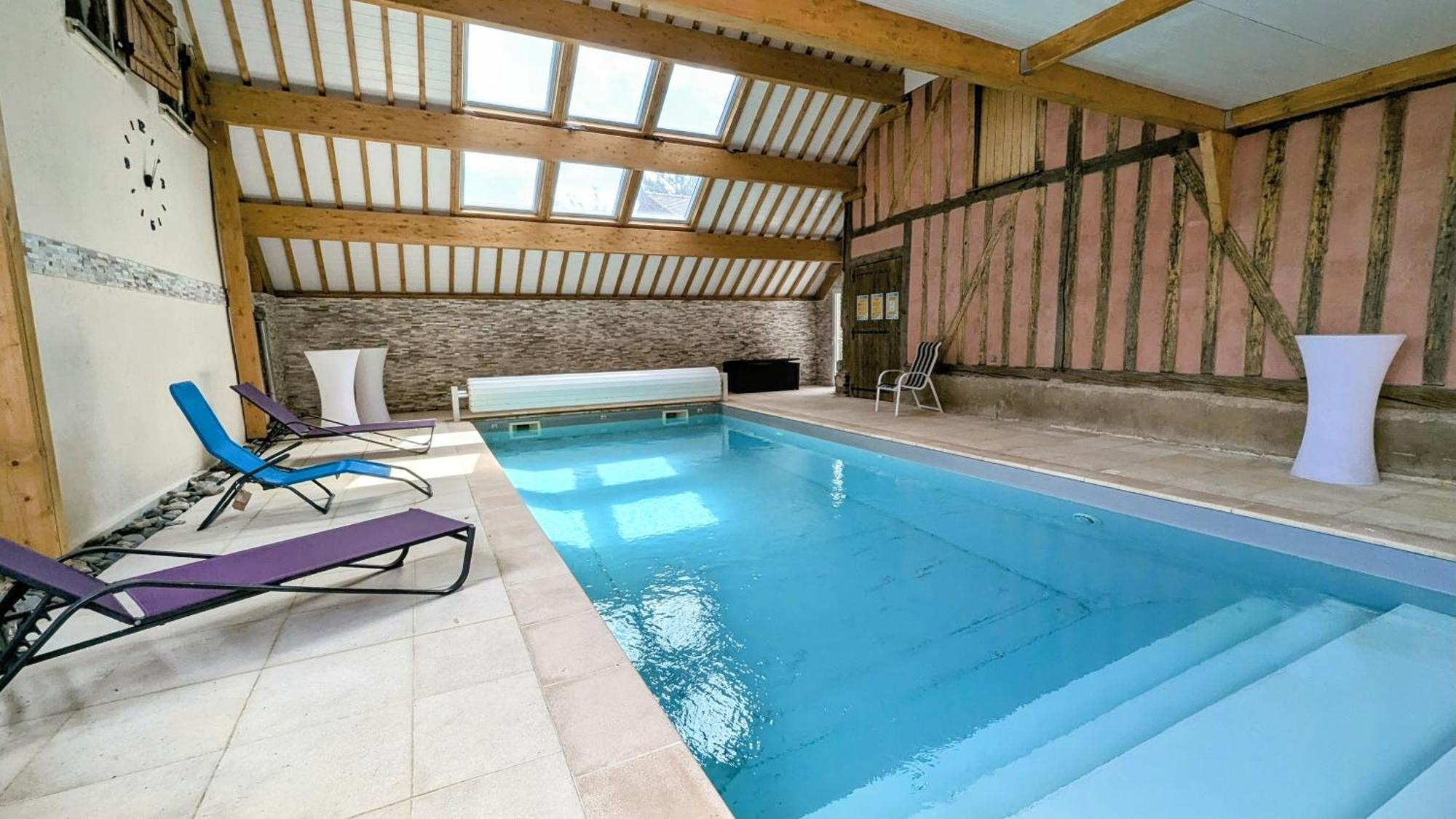Maison Calme 14 Personnes, Piscine, Jardin Et Parking Bucheres Ngoại thất bức ảnh